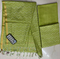 Bhagalpuri Katan Silk 3PC Unstitched Suit