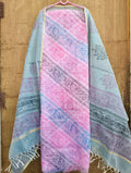 Beautiful kota cotton block print 2 Pic Unstitched suit
