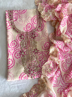 Designer Georgette Suit Set with Gota Patti Work