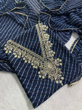 Designer Georgette Suit Set with Gota Patti Work