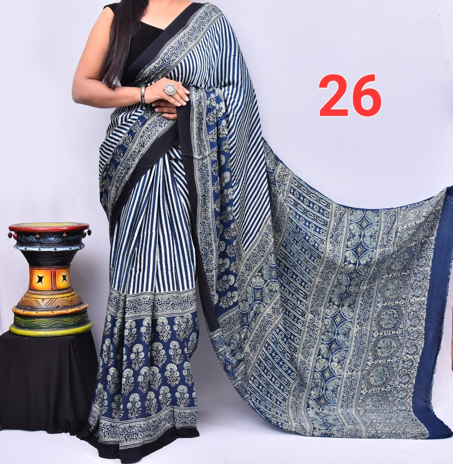 Pure Modal Silk Saree with blouse