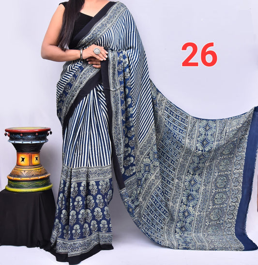 Pure Modal Silk Saree with blouse