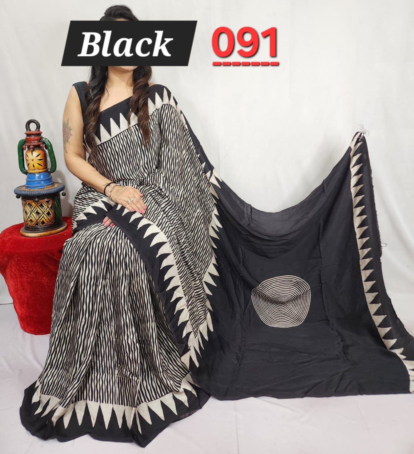 Pure Modal Silk Saree with blouse