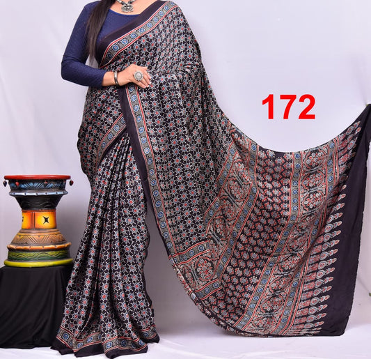Pure Modal Silk Saree with blouse