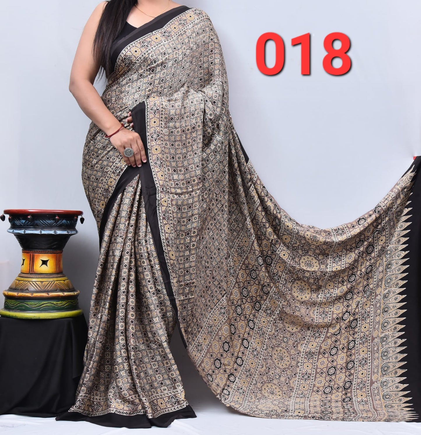 Pure Modal Silk Saree with blouse