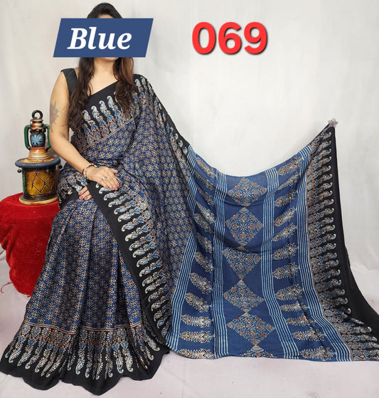 Pure Modal Silk Saree with blouse