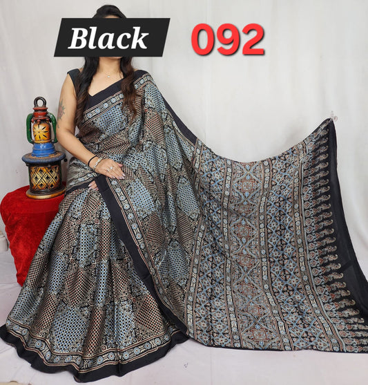 Pure Modal Silk Saree with blouse