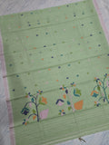 Pure Cotton needle work jamdani Saree