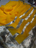 Beautiful Georgette Gota  Patti  Work Saree