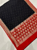 Designer Katan georgette Banarasi Saree