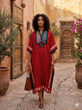 Pure Modal Silk Handblock Printed Kaftans Stitched suit
