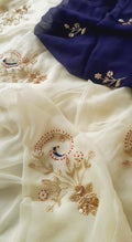 Pure Jaipuri Chiffon Saree