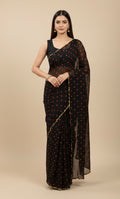 Pure Jaipuri Chiffon Saree