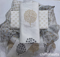 Pure cotton hand-block print suit with Chiffon dupatta