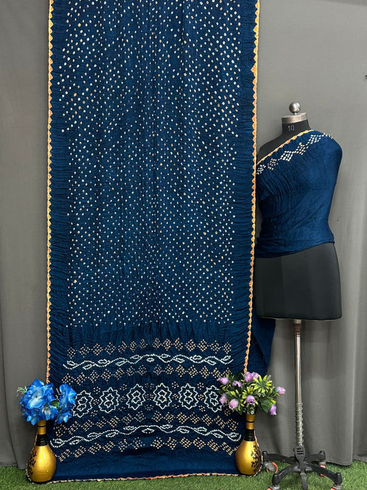 Pure Modal Silk Saree with blouse