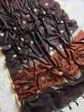 Banarasi maheshwari satin silk  saree