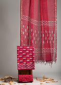 Pure Cotton Hand Block Print Suit With Kota Doriya Dupatta