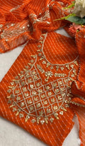 Designer Georgette Suit Set with Gota Patti Work