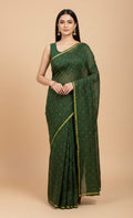 Pure Jaipuri Chiffon Saree