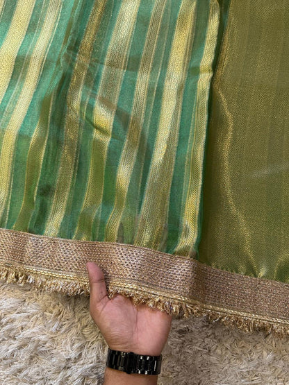 Banarasi Tissue Silk Saree With Blouse