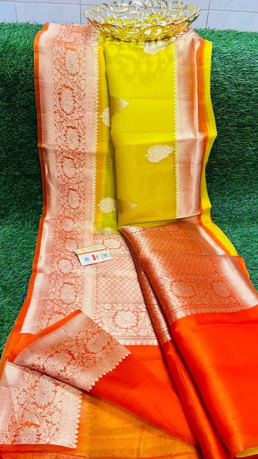 Banarasi Semi kora silk saree
