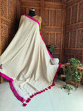 Beautiful Cotton Mulmul  Saree