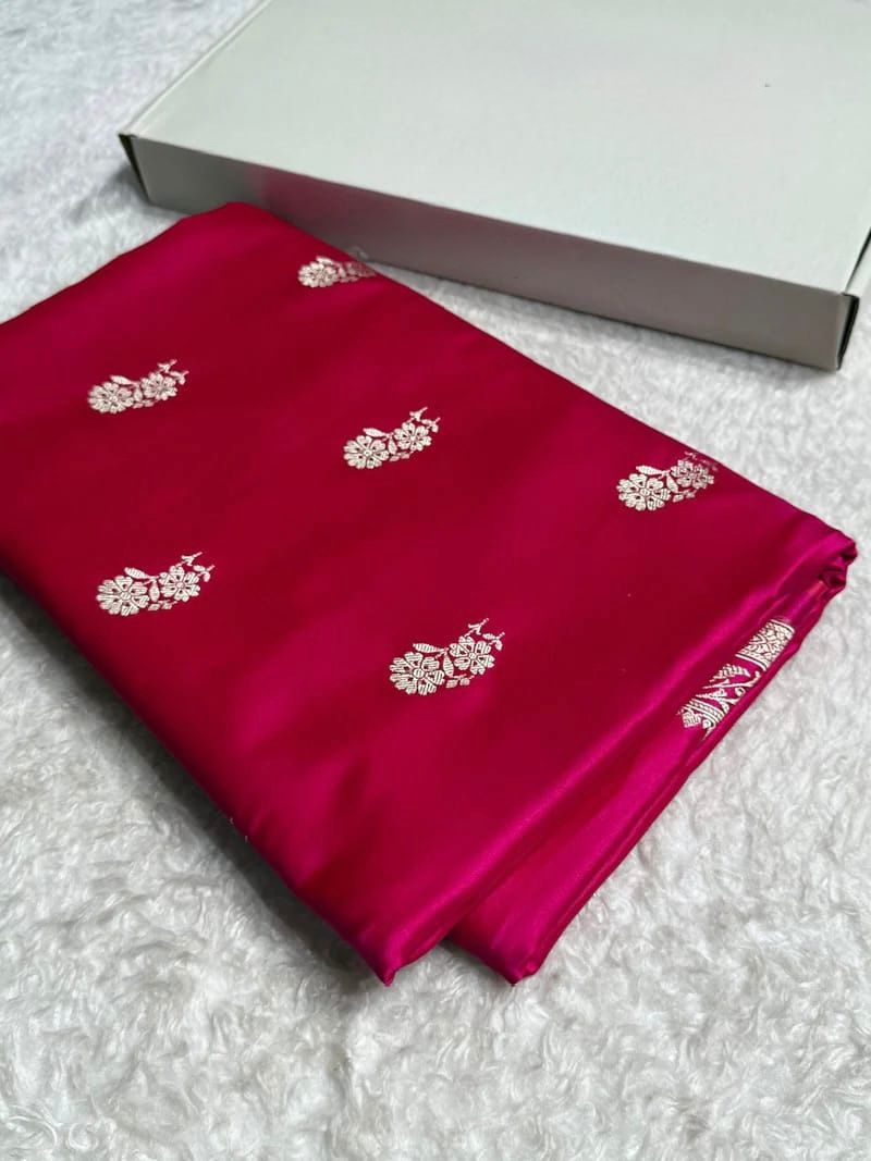 Banarasi katan mashru silk saree