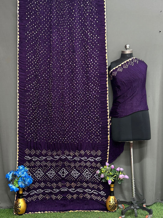 Pure Modal Silk Saree with blouse