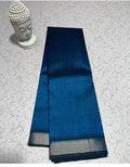 Pure Cotton Silk Mangalagiri Saree With  Blouse .