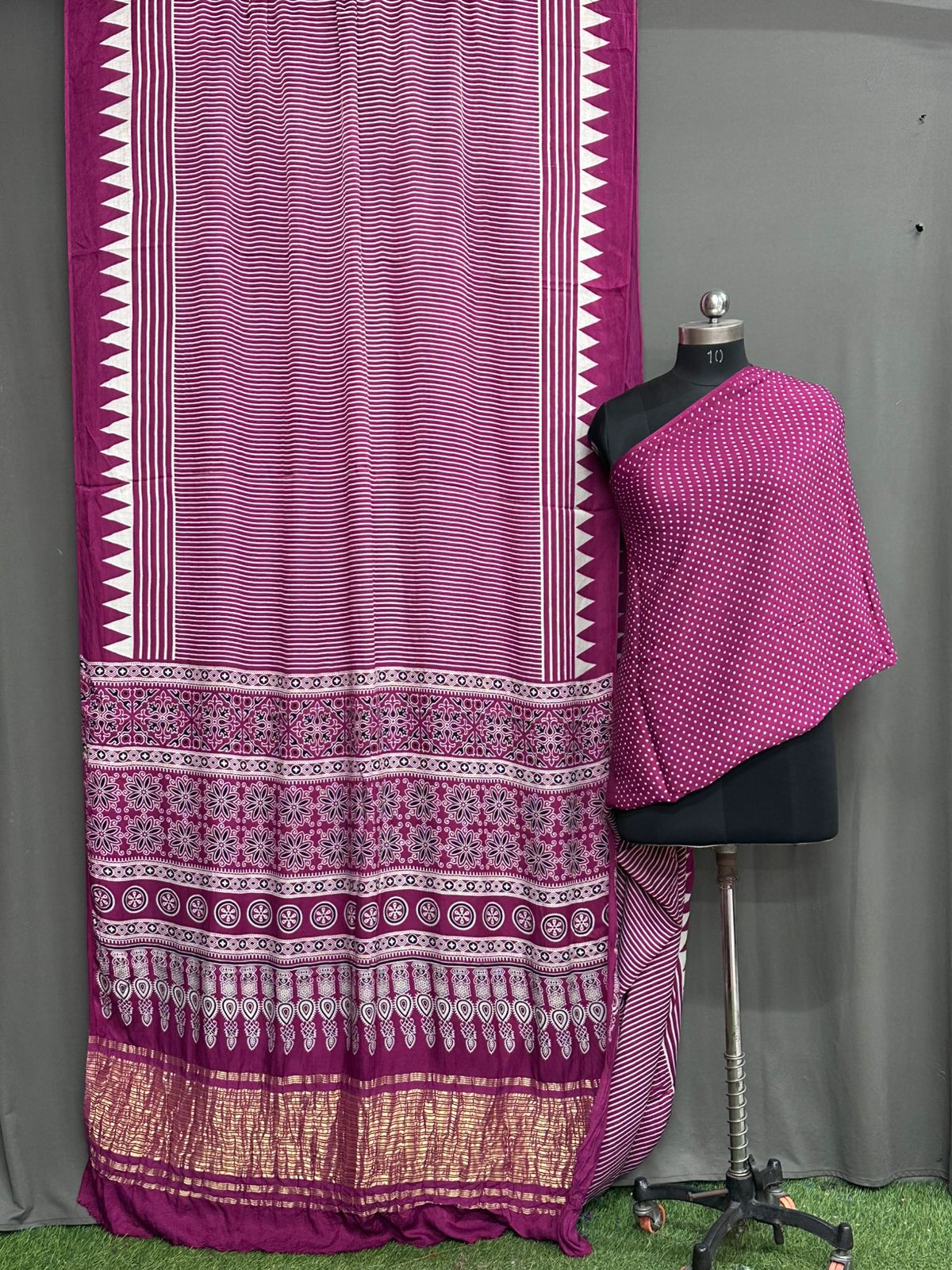 Pure Modal Silk Saree with blouse