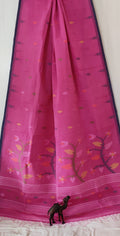 Pure Cotton needle work jamdani Saree