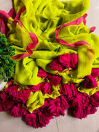 Beautiful Cotton Mulmul Saree Without blouse