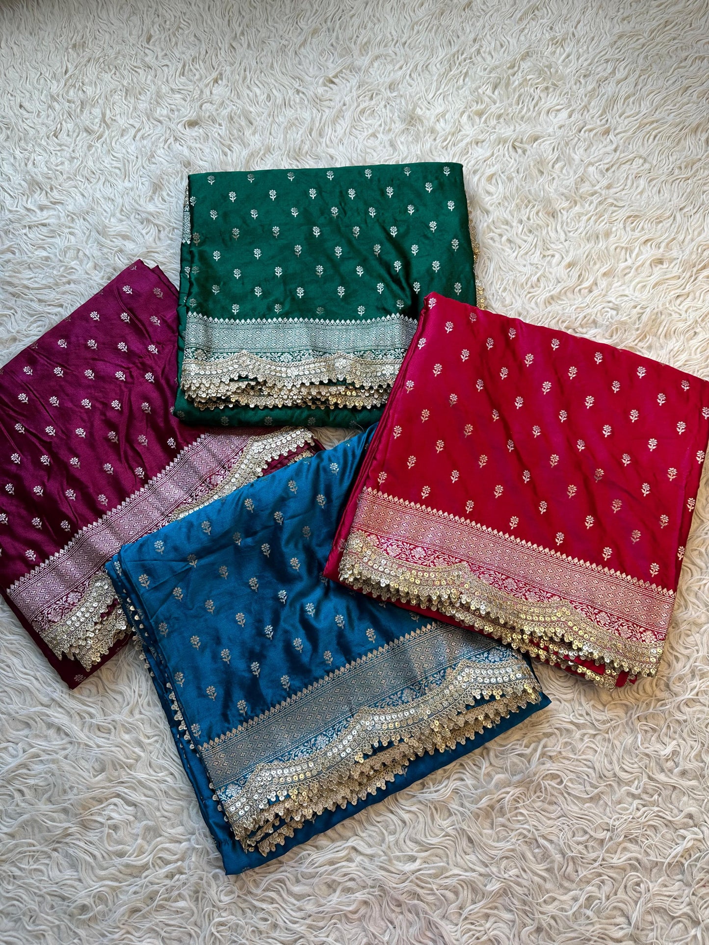 Banarasi katan mashru silk saree