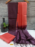 Bhagalpuri Katan Silk 3PC Unstitched Suit