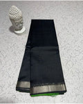 Pure Cotton Silk Mangalagiri Saree With  Blouse .