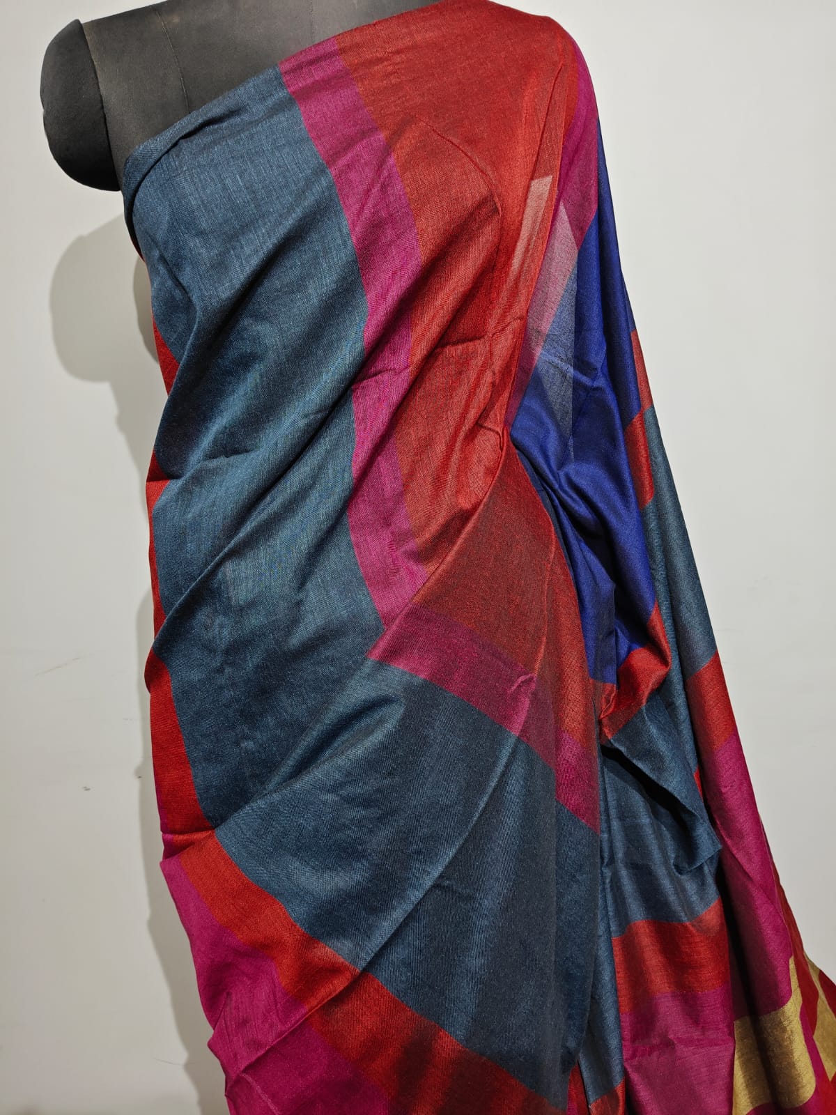 khaddi Cotton Silk Saree