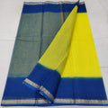 Kota Cotton Plain Dye Saree