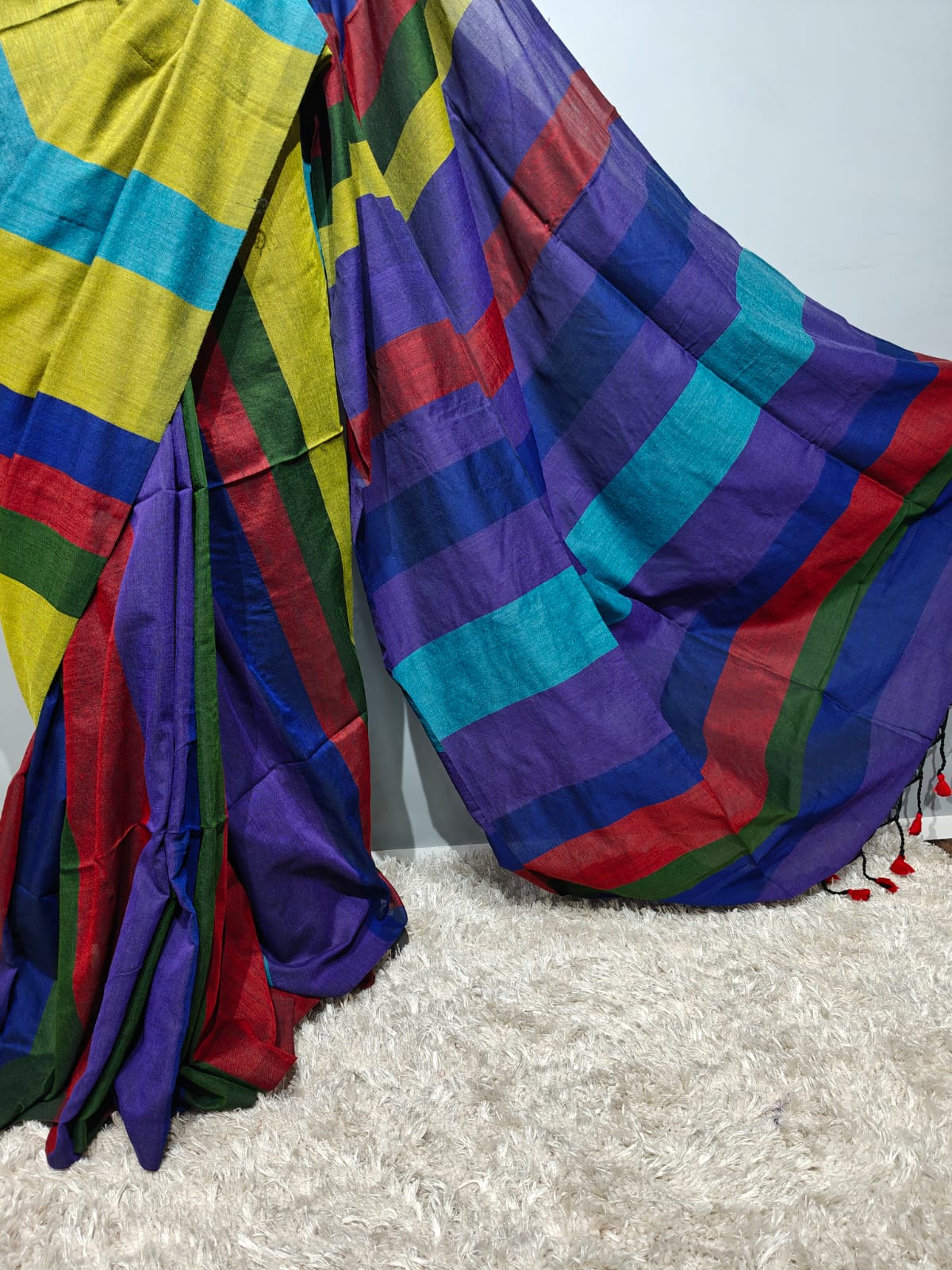 khaddi Cotton Silk Saree