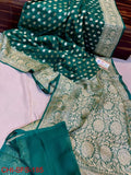 Banarasi  Georgette   Soft  Silk Saree With Zari Work