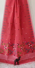 Pure Cotton needle work jamdani Saree