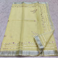 kota cotton kacha gota patti work saree