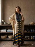 Pure Modal Silk Handblock Printed Kaftans Stitched suit