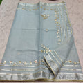 kota cotton kacha gota patti work saree