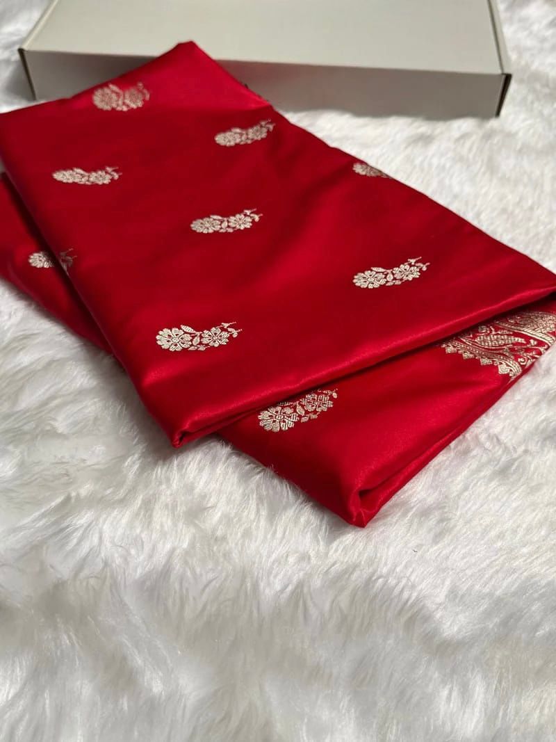 Banarasi katan mashru silk saree