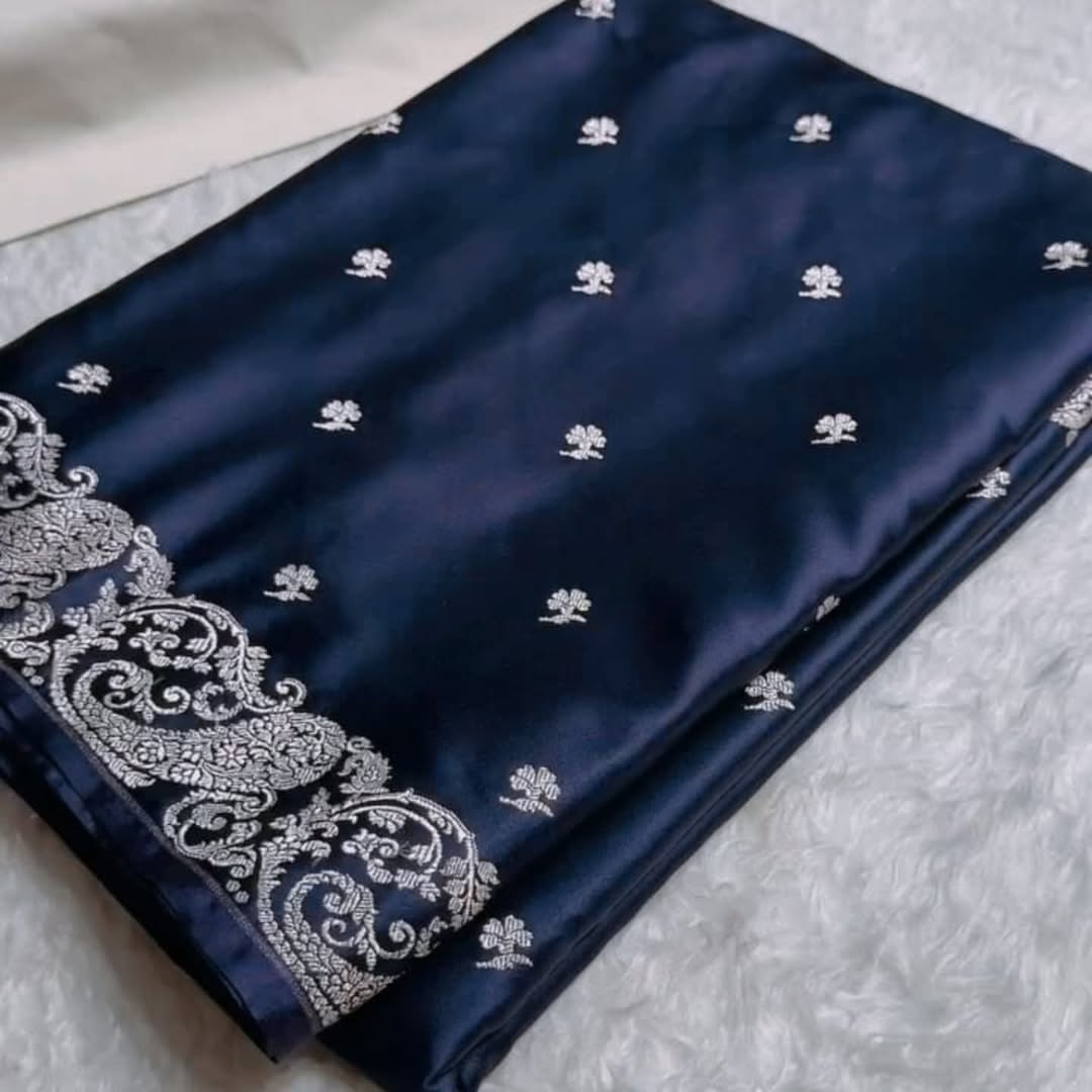 Banarasi katan mashru silk saree
