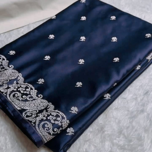 Banarasi katan mashru silk saree