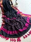 Beautiful Cotton Mulmul  Saree