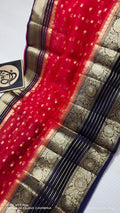 Banarasi Semi  Kora Organza Dybel  Saree