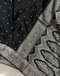 Banarasi Pure katan mashru silk saree With Blouse