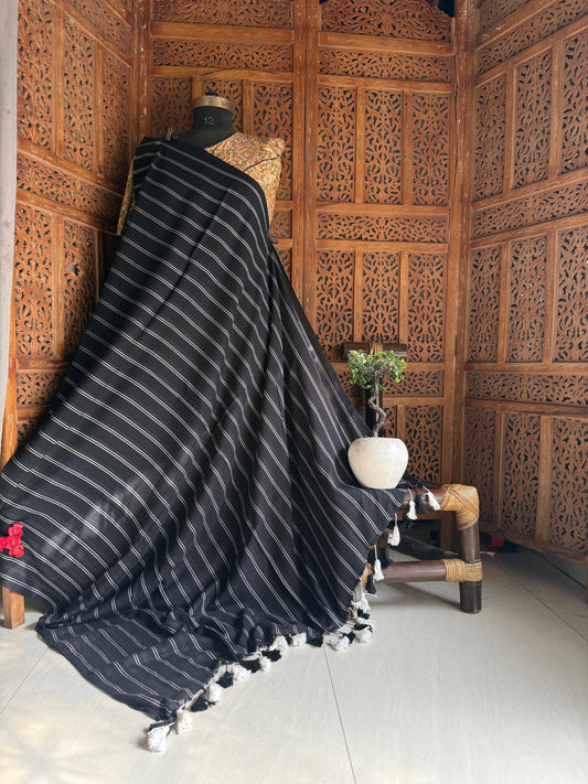 Beautiful Cotton Mulmul  Saree